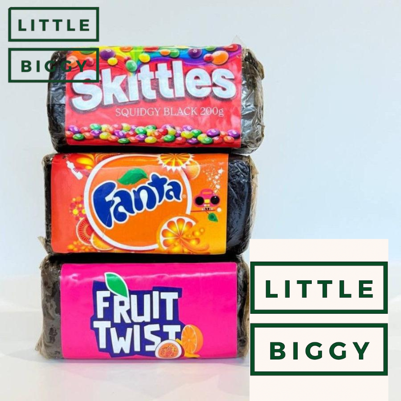 OLD SCHOOL SQUIDGY BLACK (200g Bars) littlebiggy SQUIDGY BLACK HASH